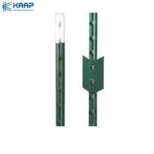 Green paint T shape Studded Picket for Barbed Wire Fence Steel Post